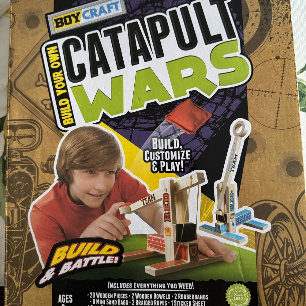 Catapult Wars Building Kit - Multicolor